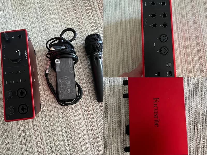 Premium handheld condenser microphone Earthworks SR40V in perfect condition.