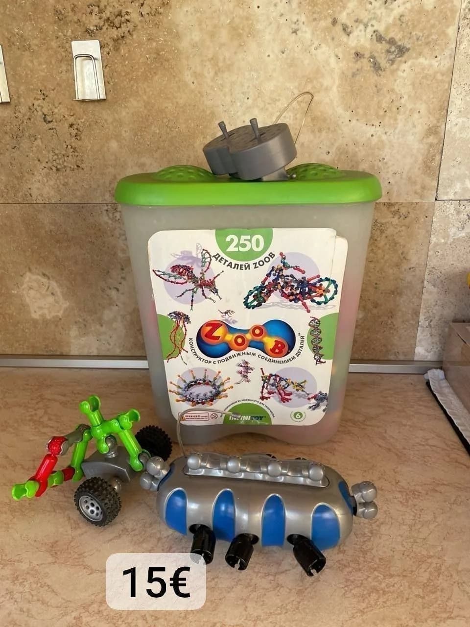 Конструктор zoob 250 и 500 деталей - 1