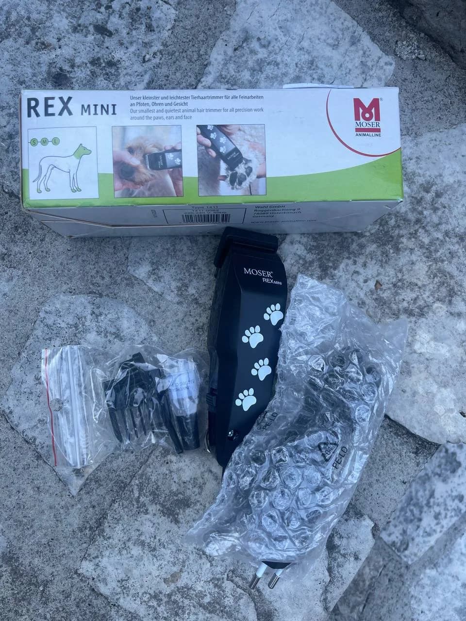 абсолютно новый триммер для собак Moser Rex mini - 1