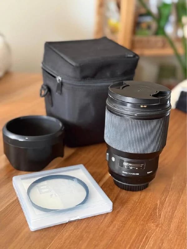 Продаю Sigma 85mm f/1.4 DG HSM Art (для Canon EF или с переходником на RF) - 1