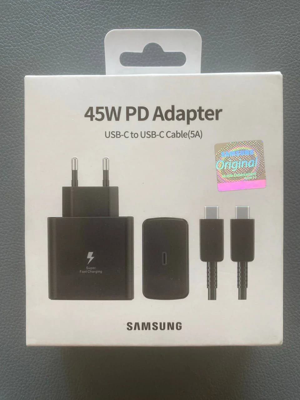 Продам новое сетевое зарядное устройство Samsung 45W USB-C Travel Charger (модель EP-TA845) - 1