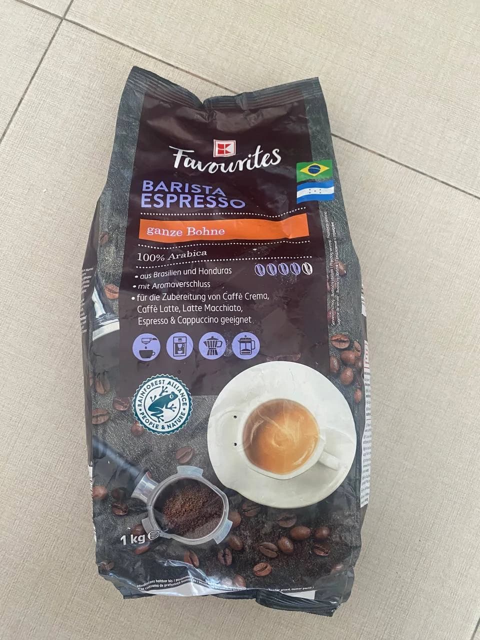 K-Favourites Barista Espresso (ganze Bohne) - 1