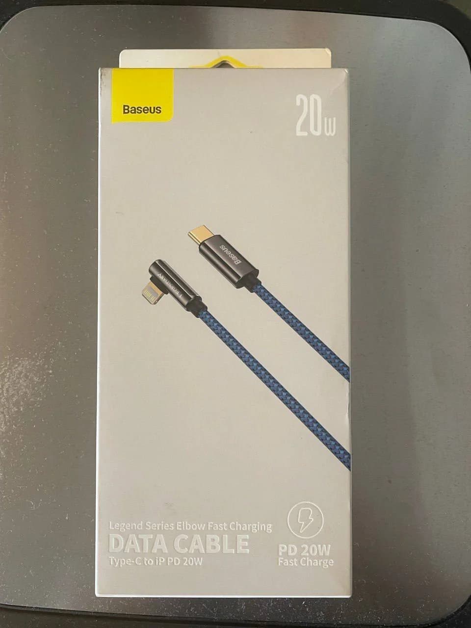 Baseus Legend Series Elbow Fast Charging Data Cable Type-C to iP PD 20W - 1