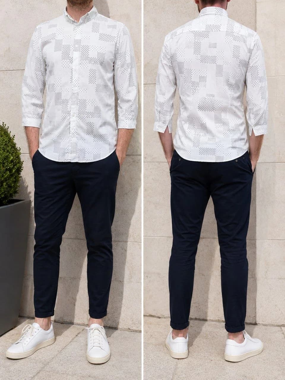 Оригинальная рубашка Jack & Jones Super Slim Fit - 1