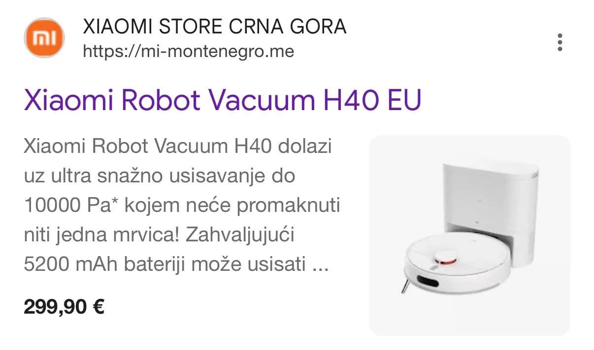 Xiaomi H40 (Сербия, март) - 1