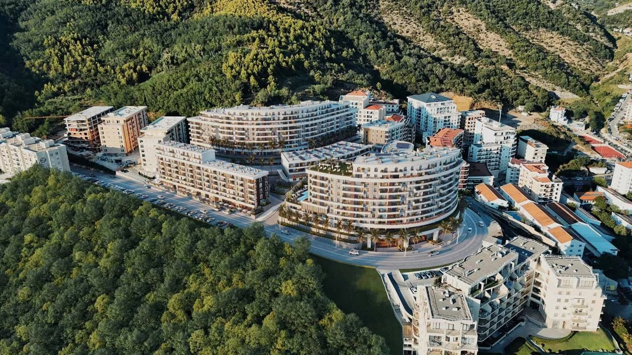 Продажа квартир с видом на море в новом комплексе в Бечичи ! - 1