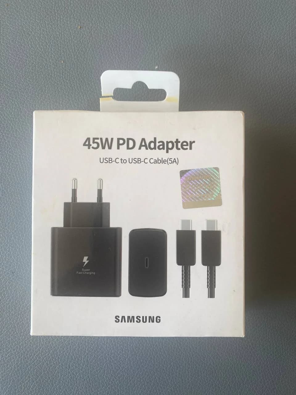 Продам новое запакованное сетевое зарядное устройство Samsung 45W USB-C Travel Charger - 1