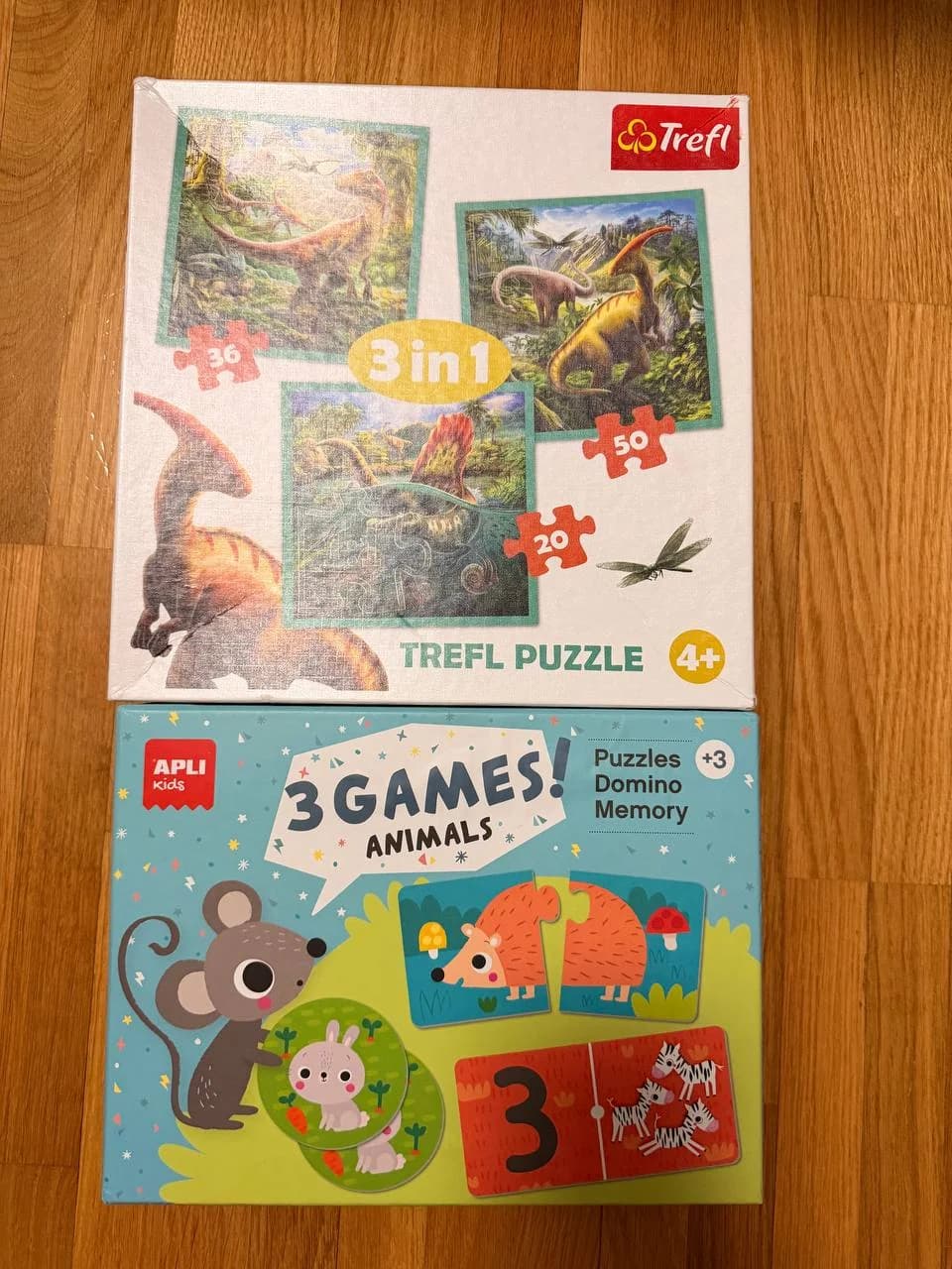 Игра 3 в 1 «Пазлы, Домино, Мемори» - 1