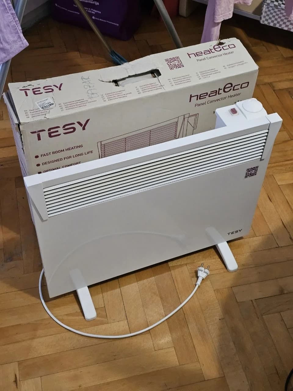 Конвекторный обогреватель Tesy и обогреватель Tesla - 1