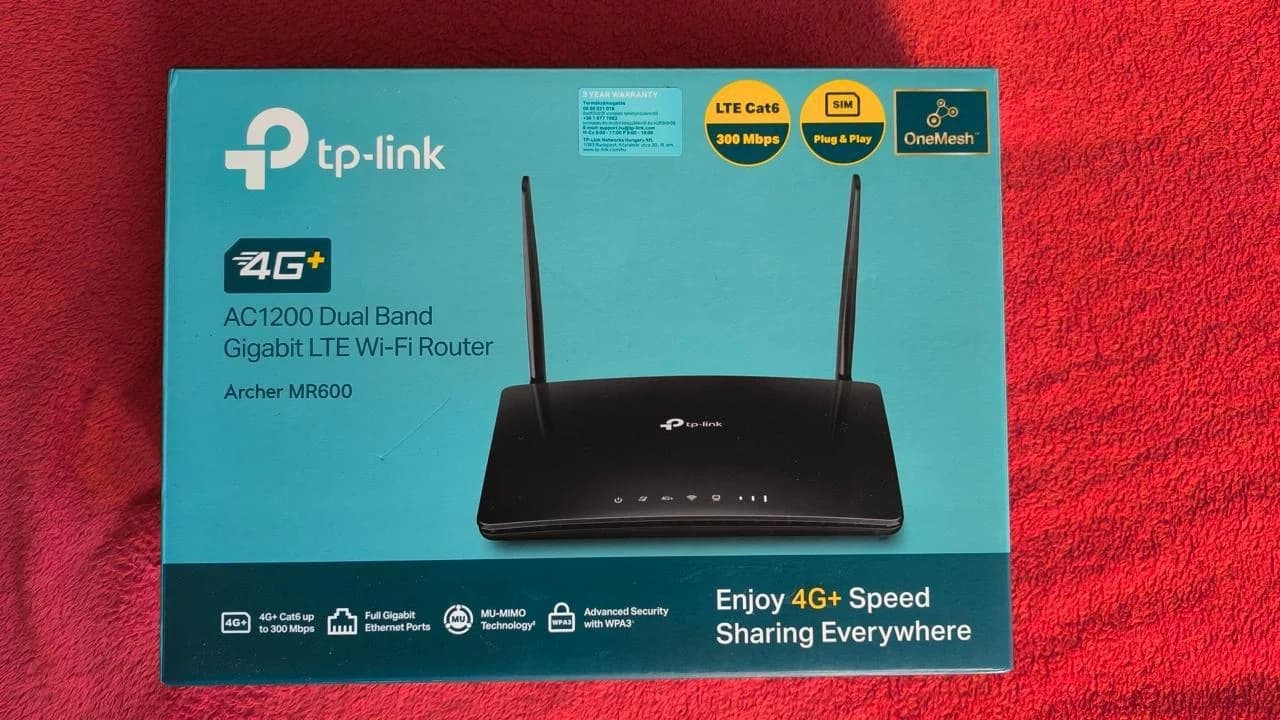 Продается 4g+ роутер tp-link archer mr600 - 1