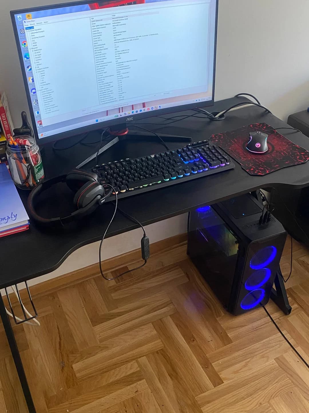Gaming PC Bundle with Monitor and Accessories - 1