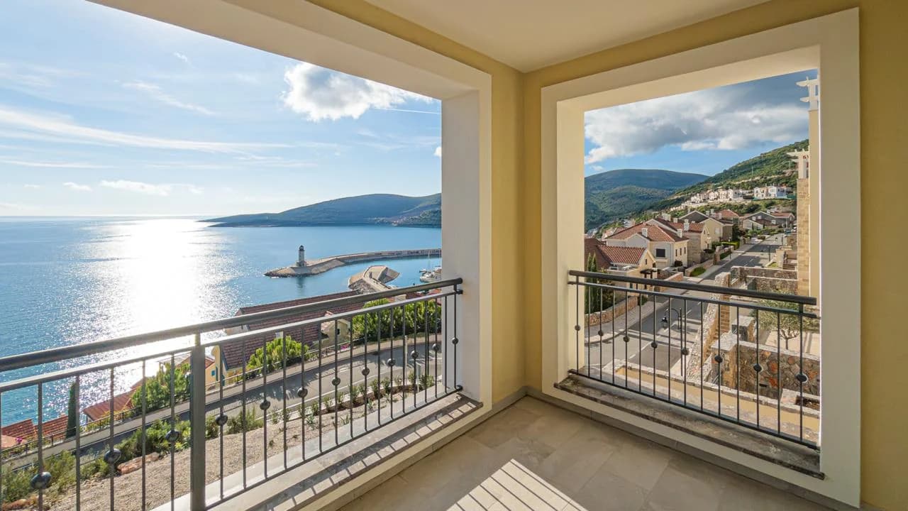 Элитный апартамент 2+1 в Luštica Bay, Marina Village 🌊 - 1