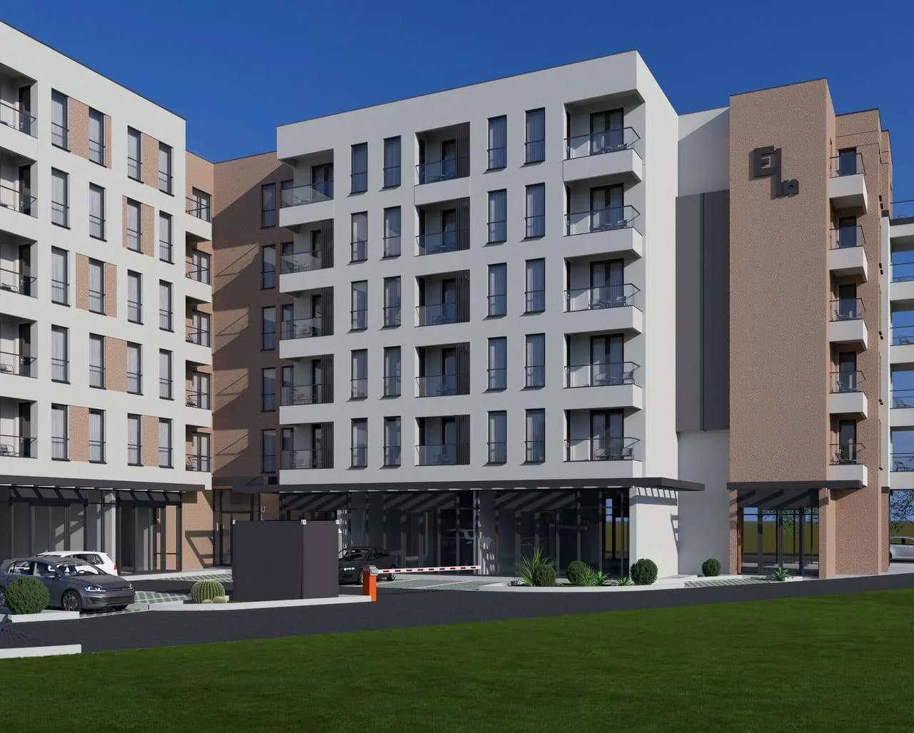 Продается квартира с 1 спальней 48 м2 в строящемся доме в Баре, Челуга. - 1