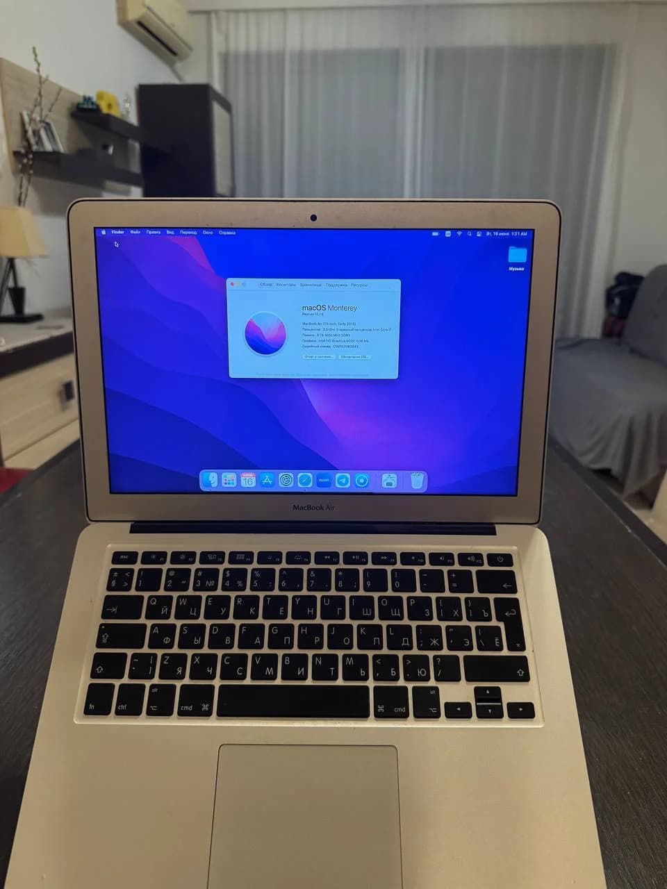 Продам Macbook air/макбук эир 13 2015 i7/8gb - 1
