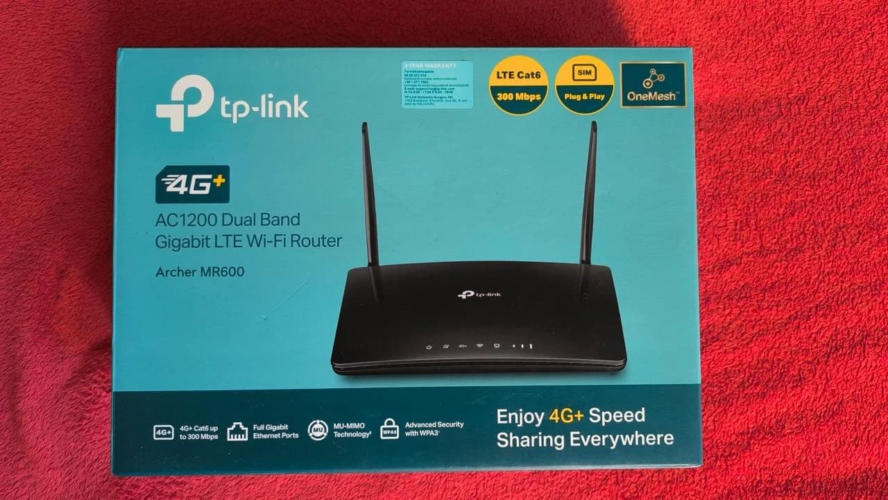 Продается мощный 4g+ роутер tp-link archer mr600 - 1