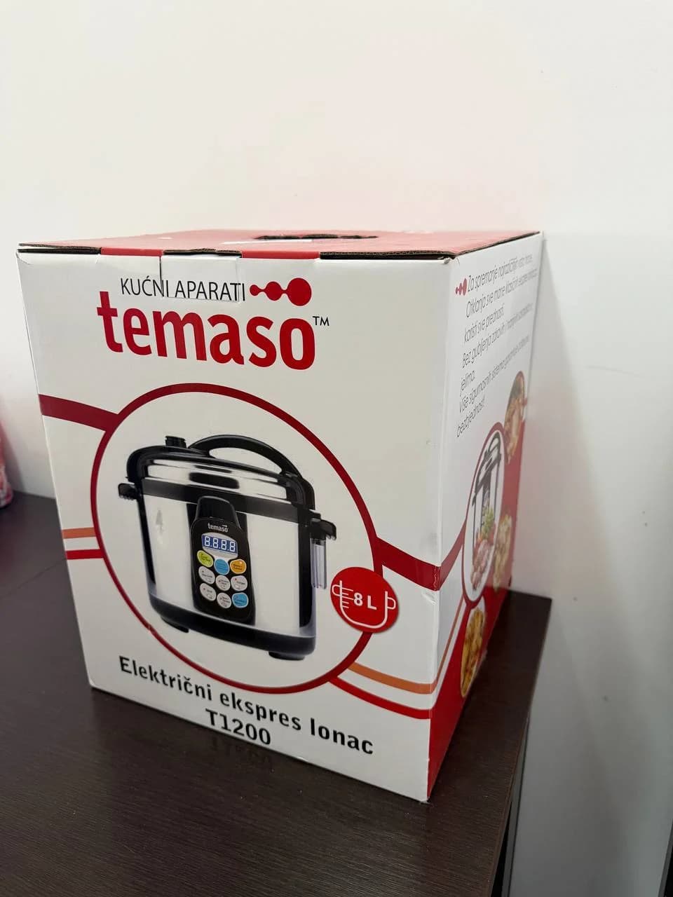 Электрическая скороварка TEMASO 8L - 1